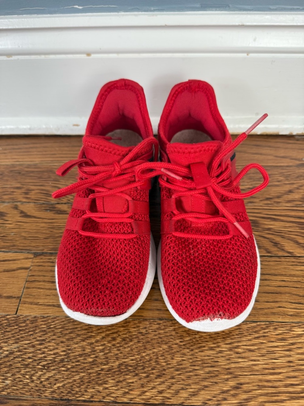 Runside Kids Red Lightweight Mesh Sneakers – Size 13